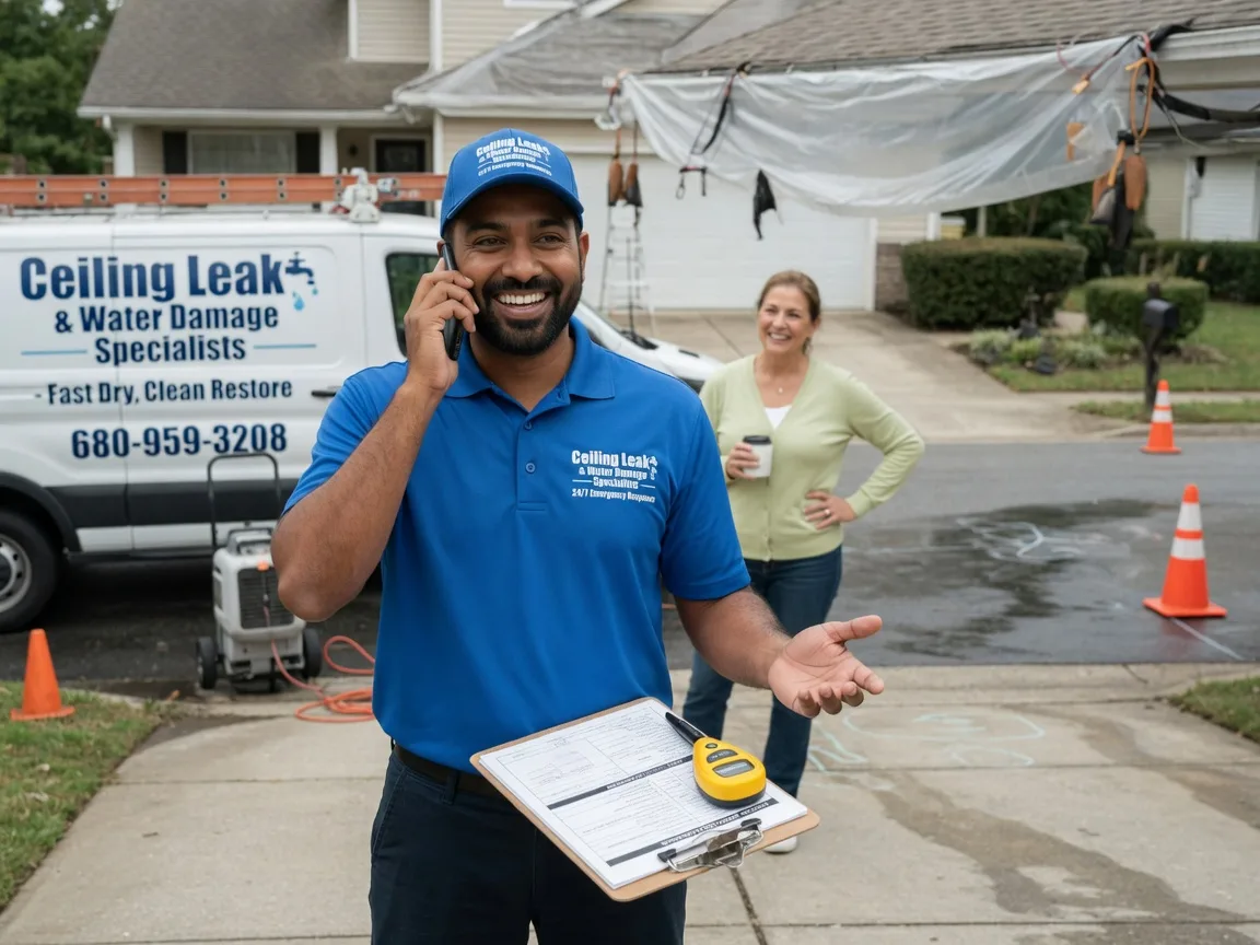 Ceiling Leak Cleanup Elwell, MI FAQs